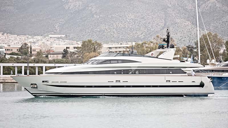 THEION 31m motor yacht charter