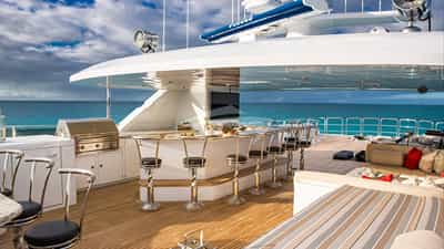 Sundeck and bar