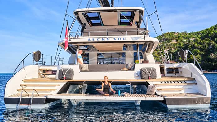 LUCKY YOU 21m sailing yacht charter, photo 5