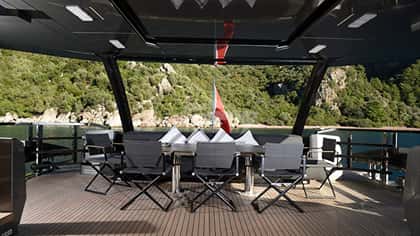 FX 38m motor yacht charter, photo 13