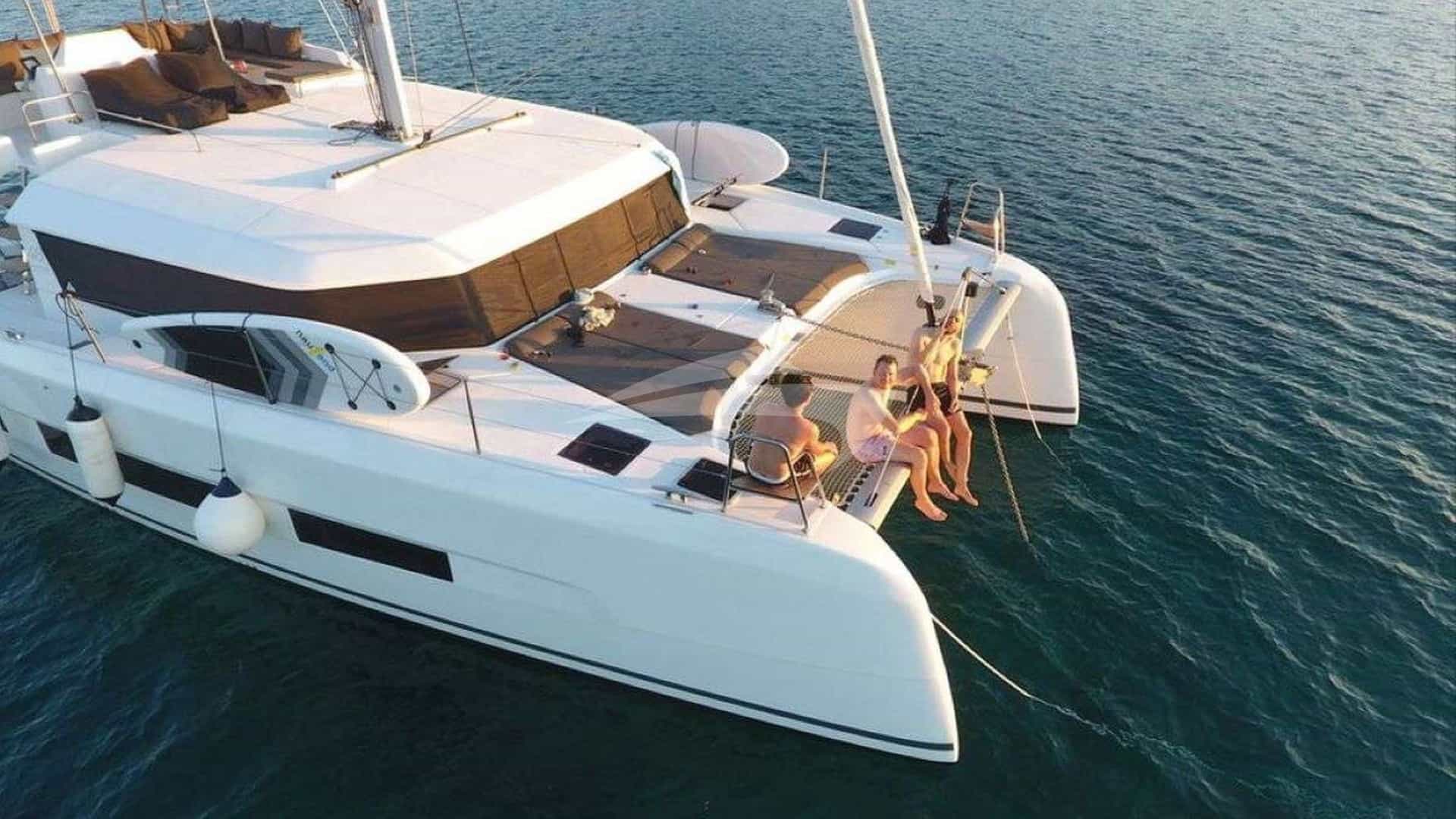 BLUE HORIZON 14.6m Bali Catamarans luxury charter yacht in East Mediterranean