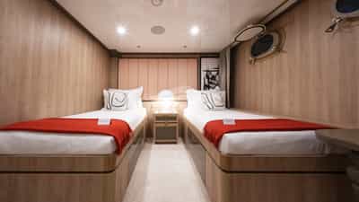 Guest twin stateroom