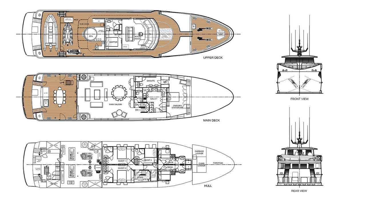 Yacht Layout