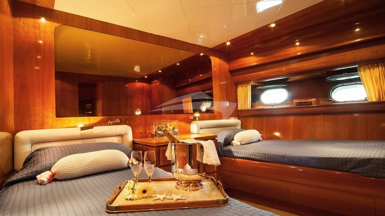 vip cabin french beds