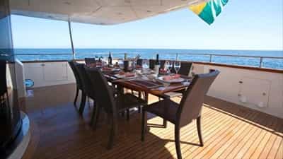 Deck dining