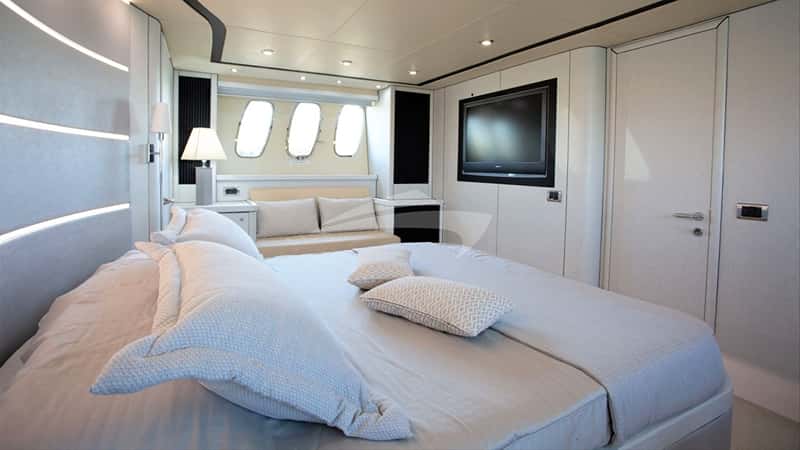 LIGHT BLUE 25m motor yacht charter, photo 6