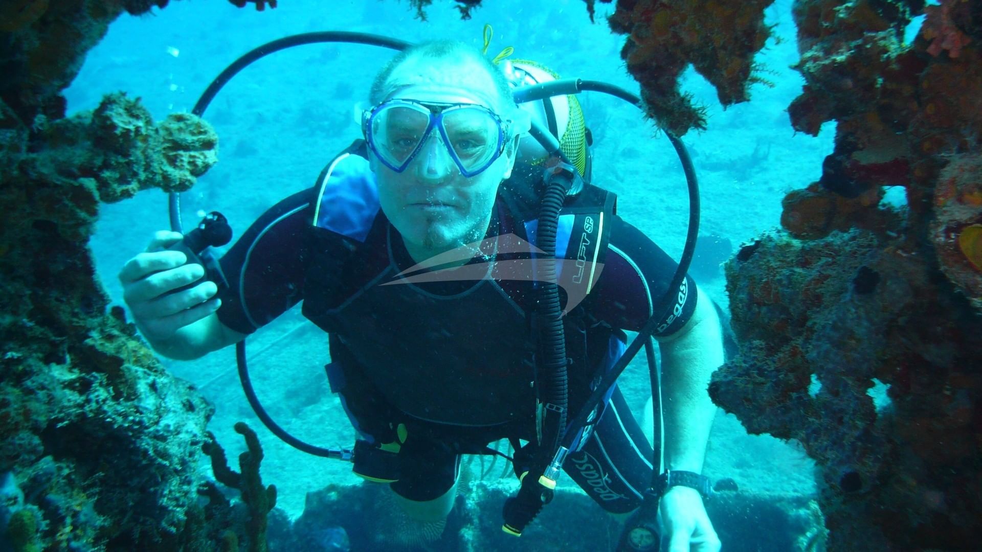 Scuba diving Rhone