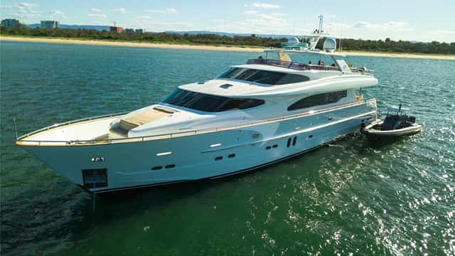 TRIPLE 888 EIGHT 30m motor yacht for charter