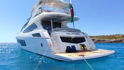 GLASAX 23m motor yacht charter, photo 6