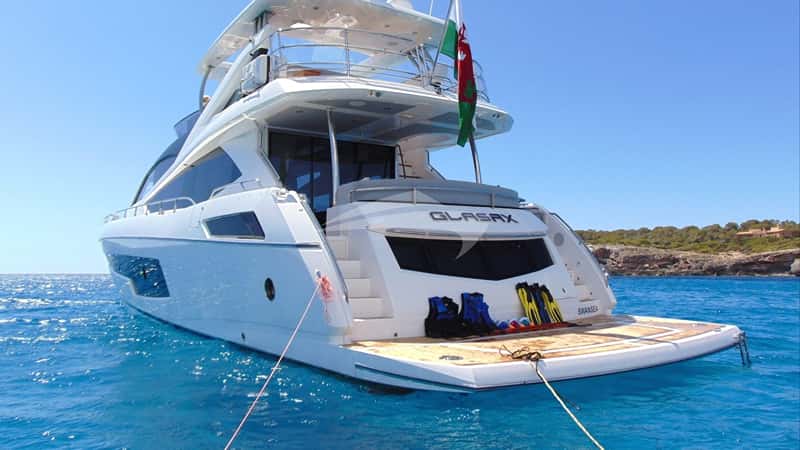 GLASAX 23m motor yacht charter, photo 6