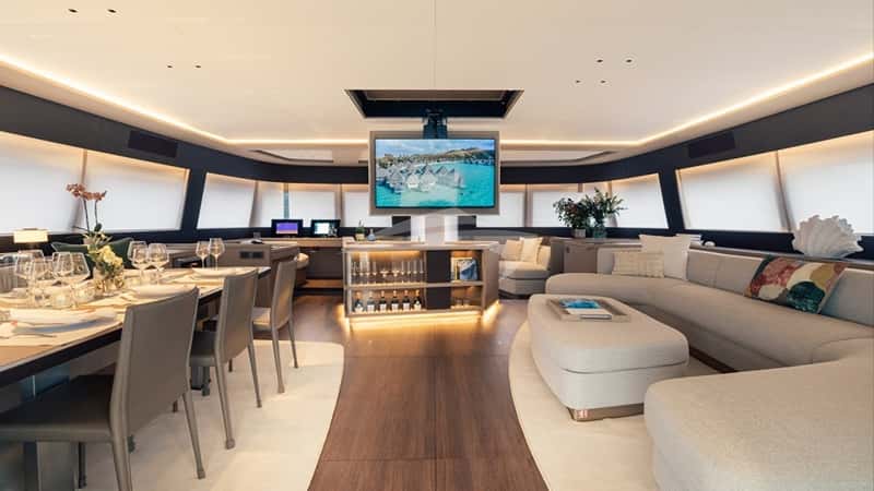 REVA NUI 24m sailing yacht charter, photo 8