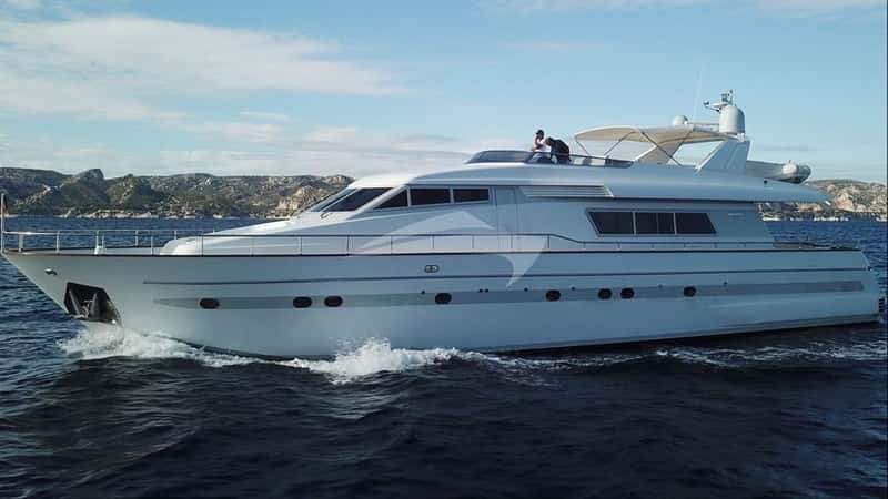 OLA 24m motor yacht charter, photo 2
