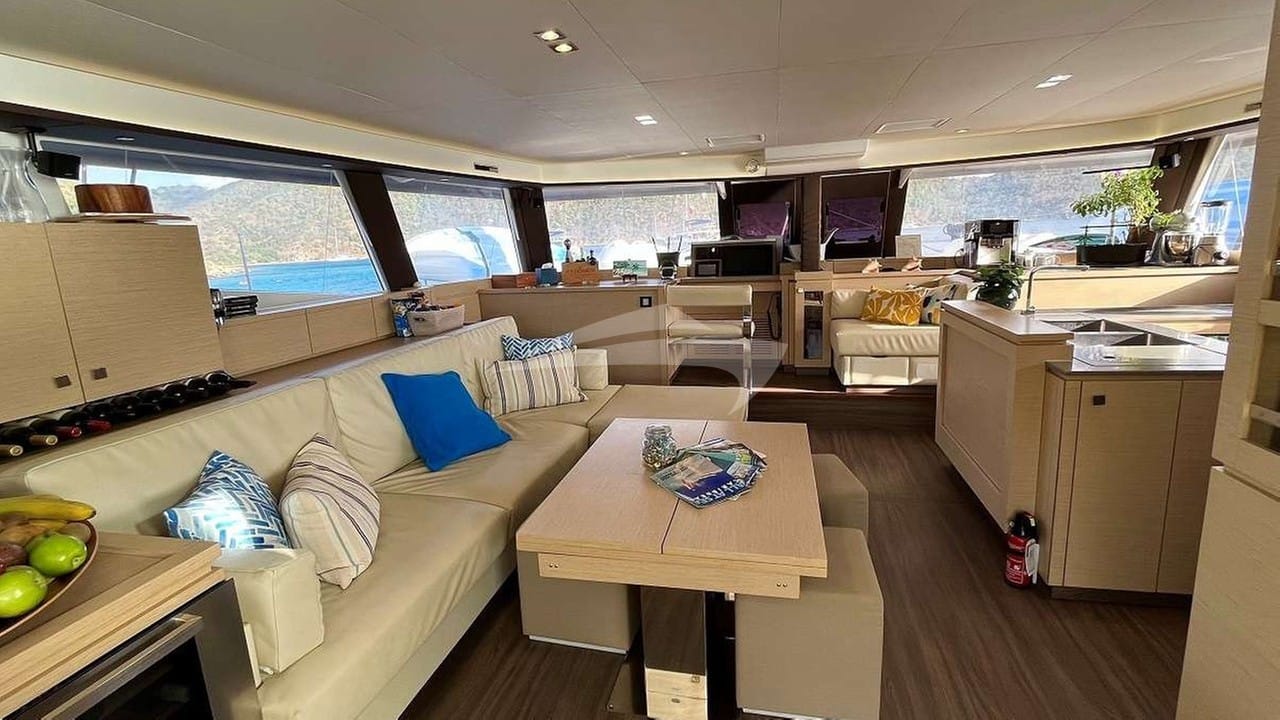 The Saloon looking forward