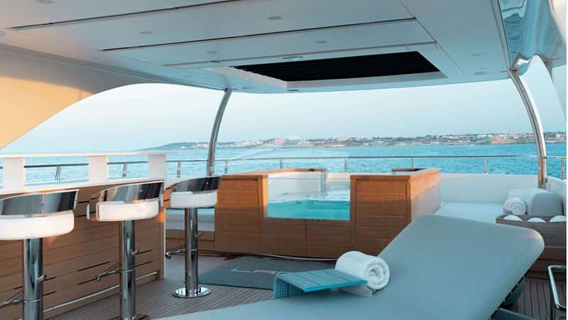LANCE 38m motor yacht charter, photo 9
