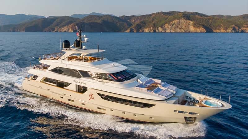 TAKARA ONE 38m motor yacht charter, photo 2