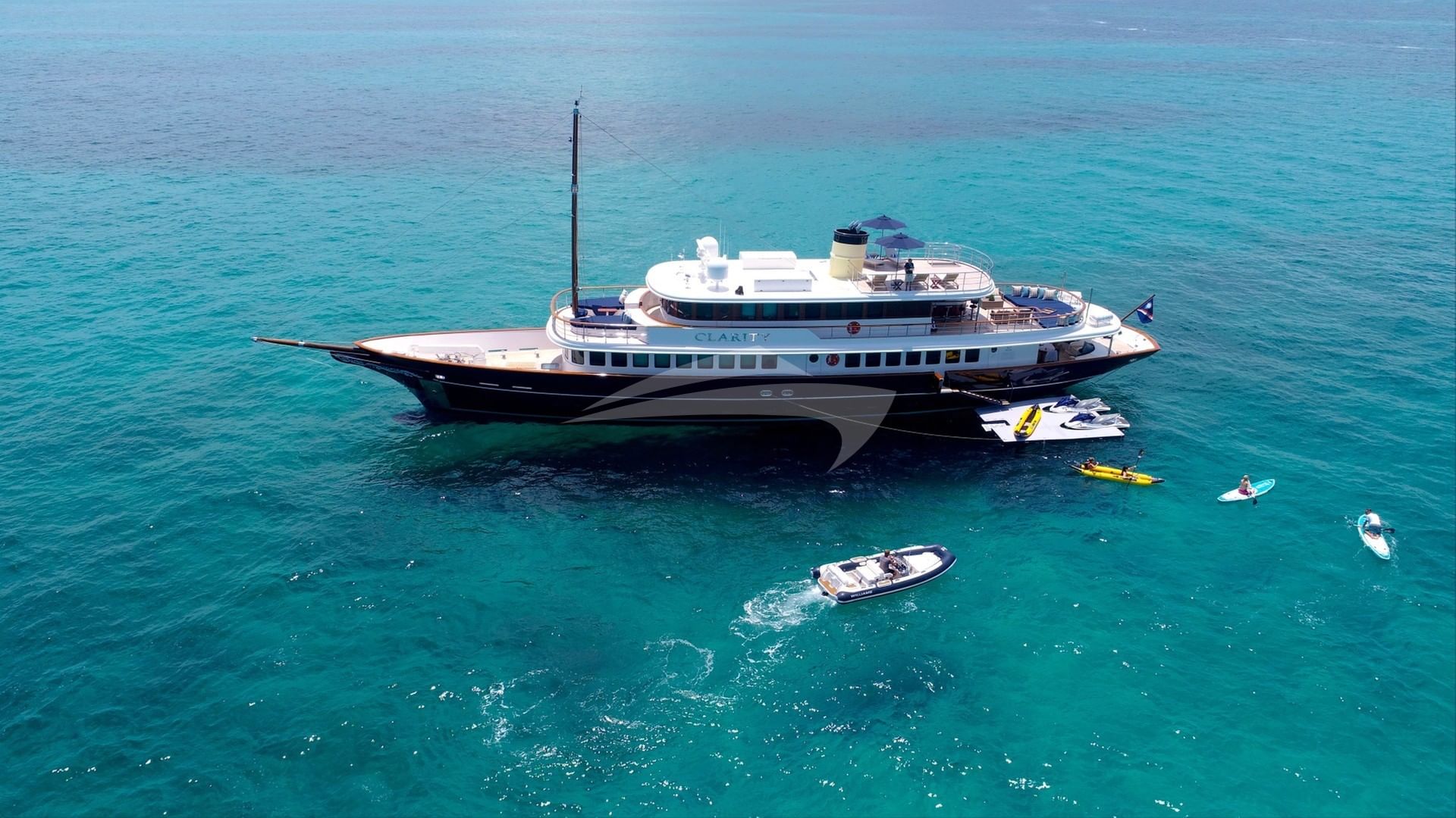 At Anchor with Water Toys