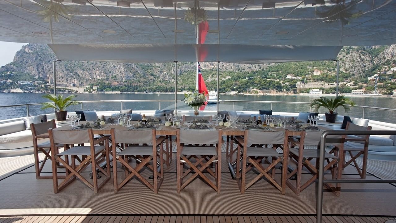 Aft Deck Dining