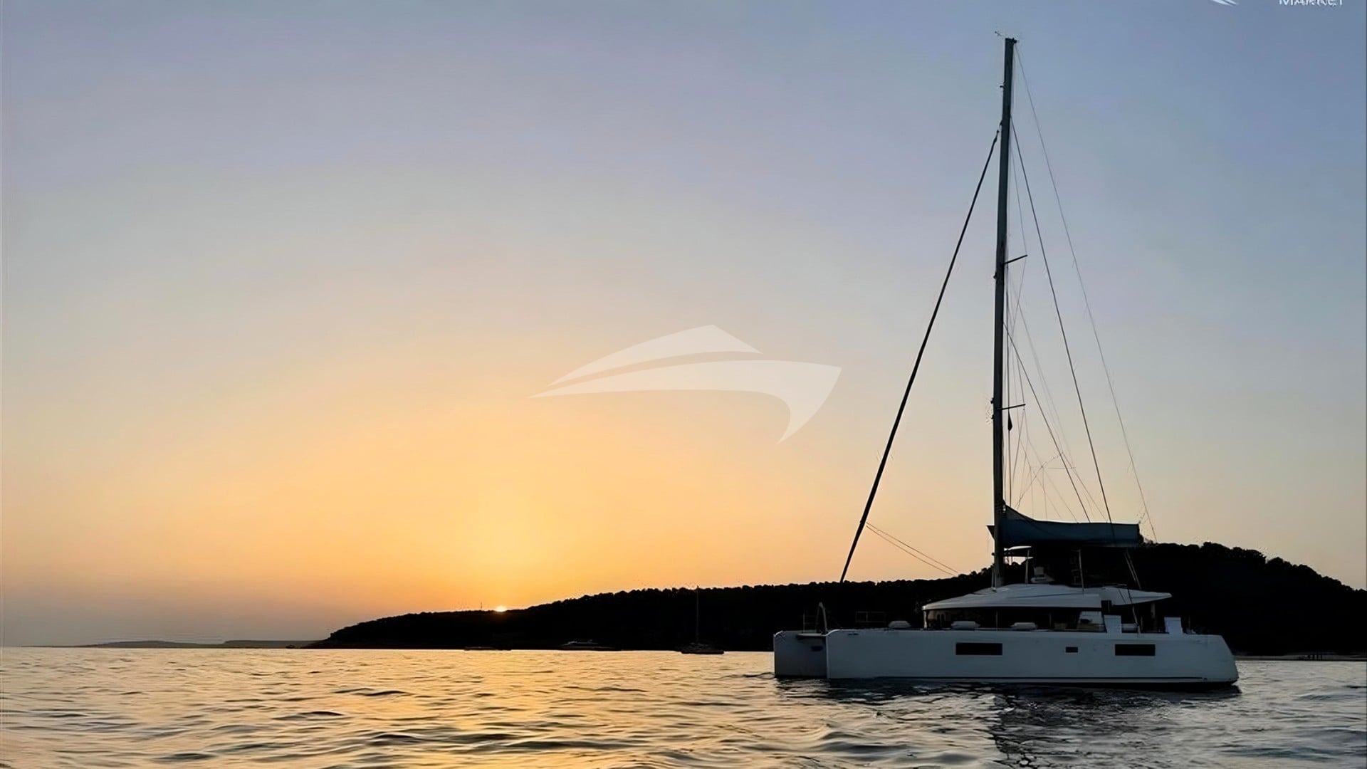 At Anchor at Sunset