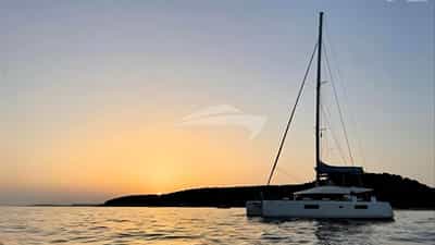 At Anchor at Sunset