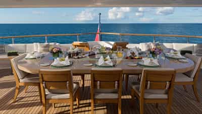 Aft Deck Dining