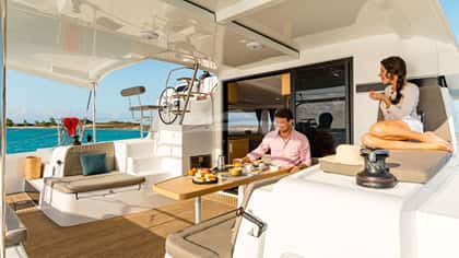 AURA 13m sailing yacht charter, photo 7