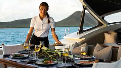 Deck dining