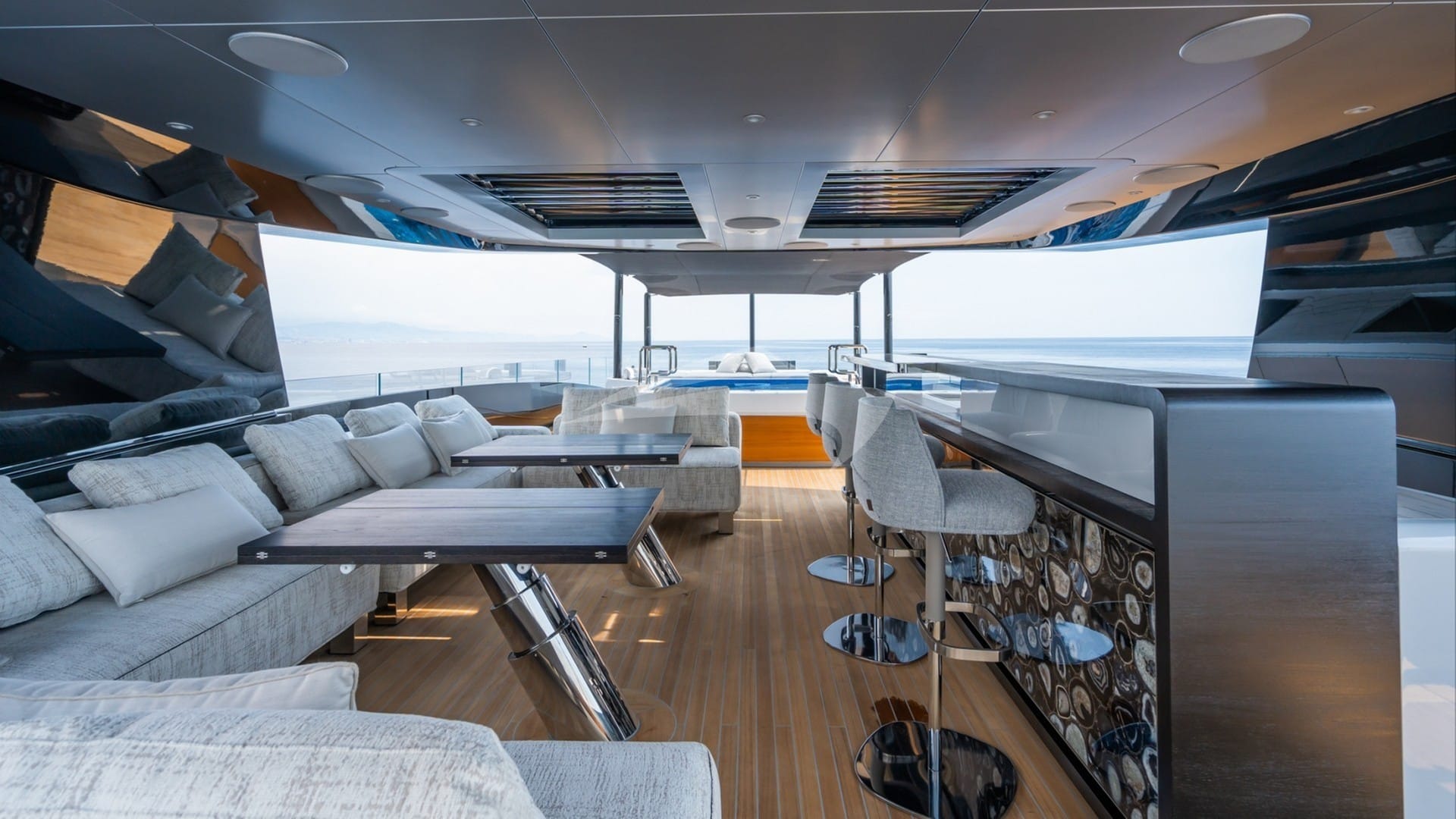 Deck Bar and Seating