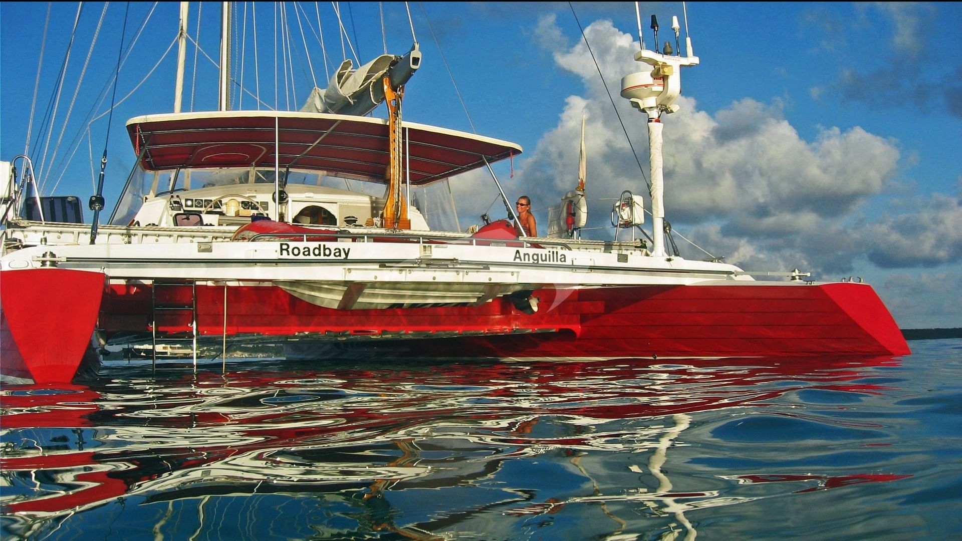 Chilling out on Akka in the Caribbean