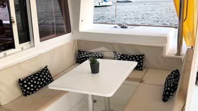 Aft seating