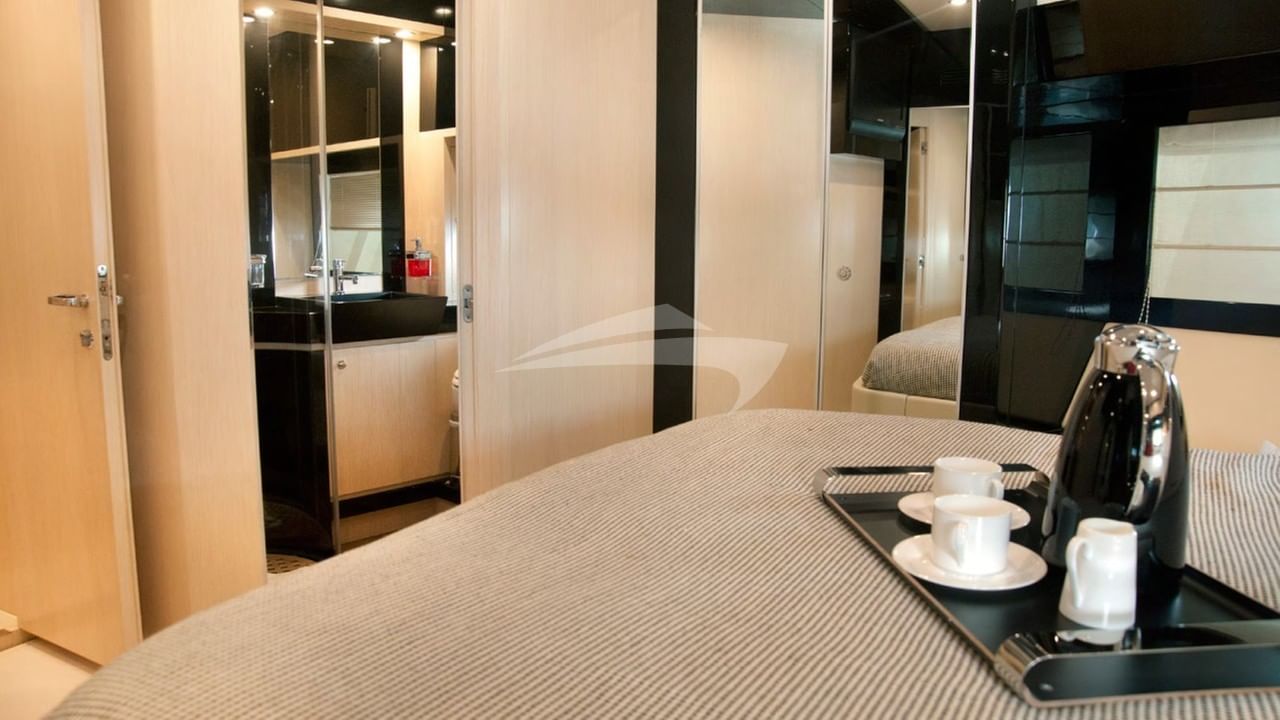 Guest Cabin and Bathroom