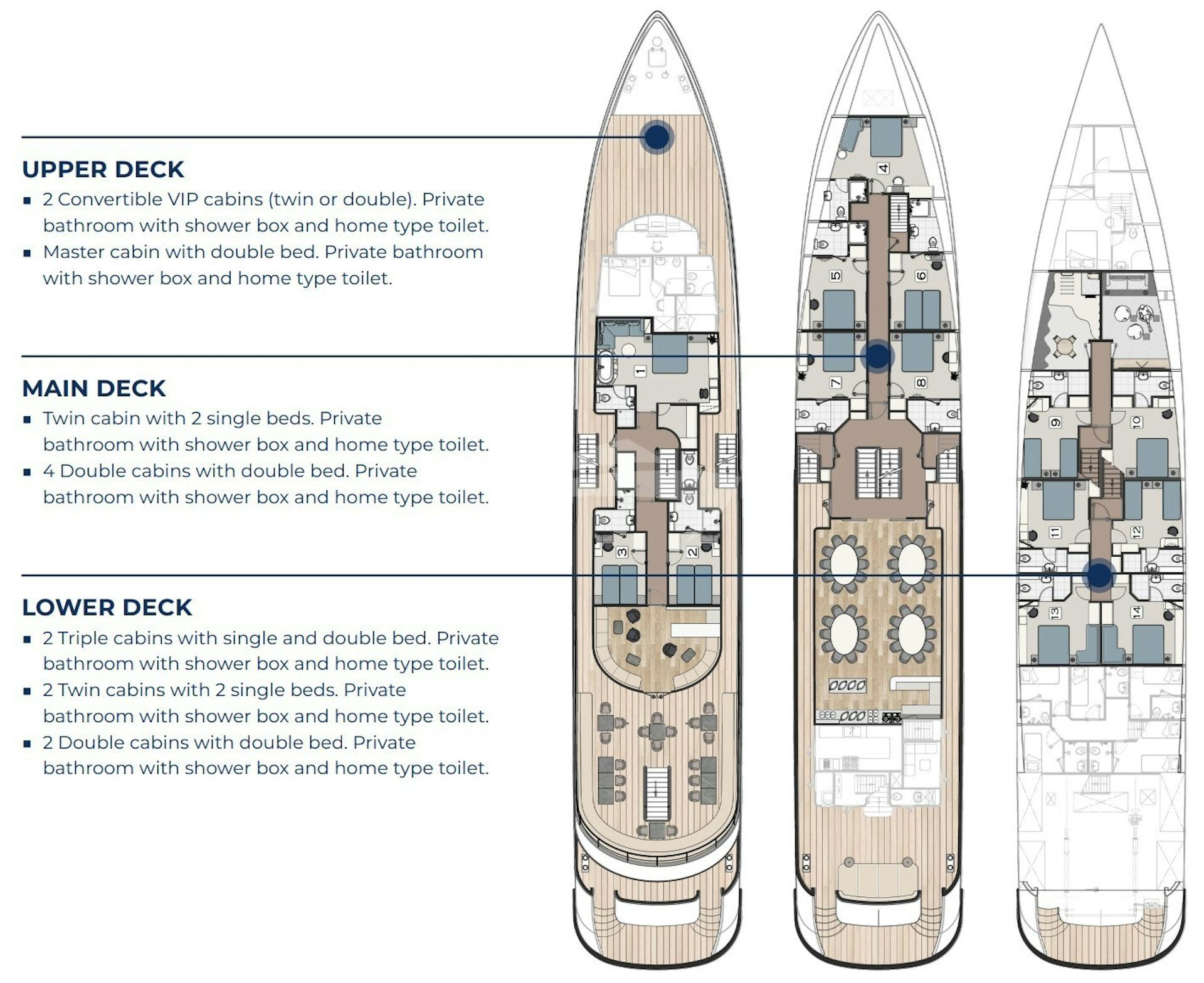 ohana yacht floor plan