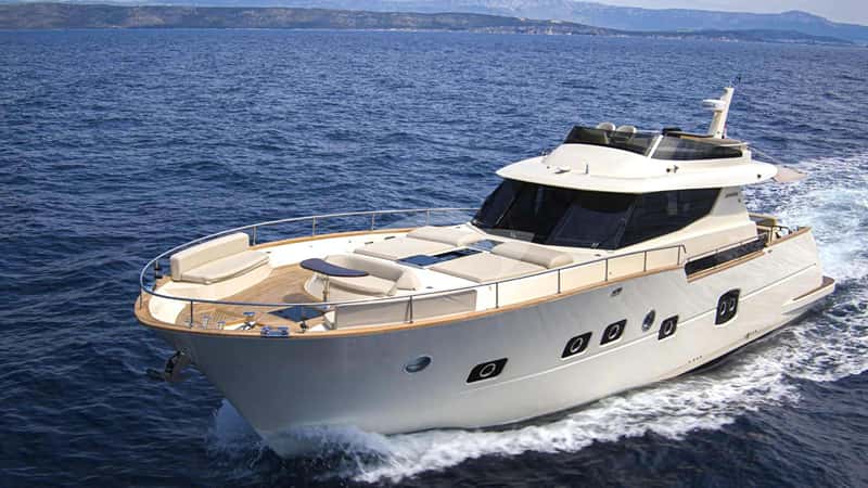 PANTA REI 21m motor yacht charter, photo 4