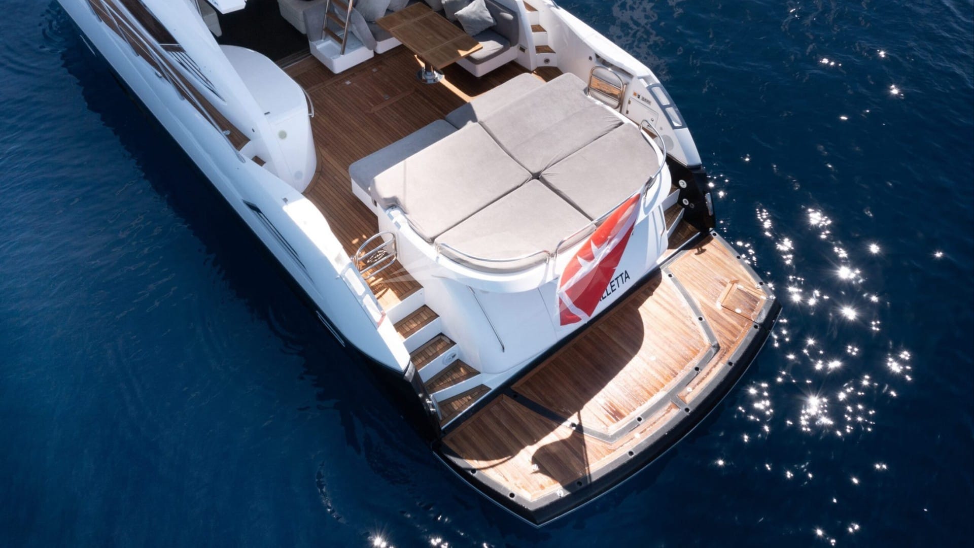 Aerial View of Aft Deck