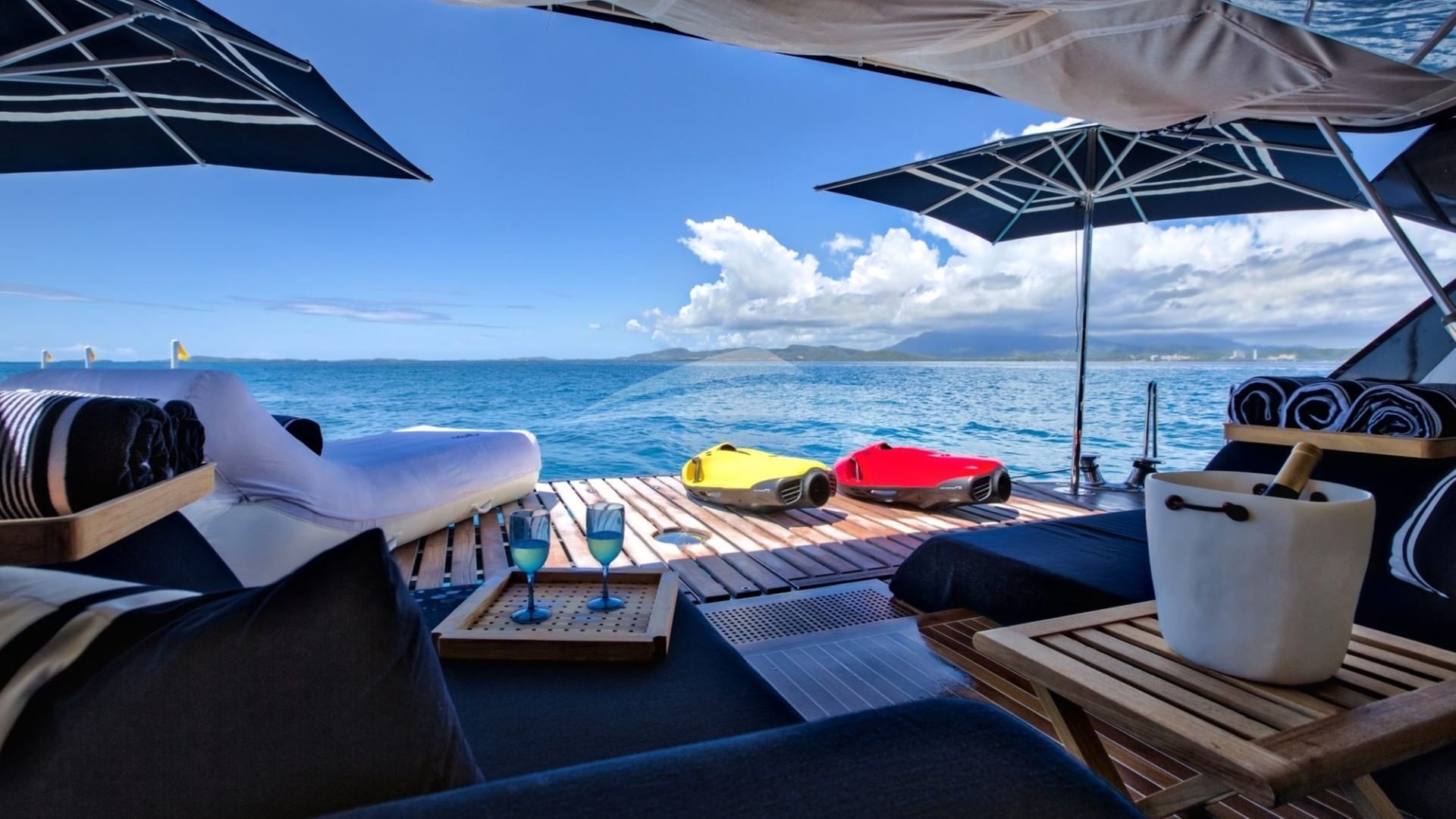 Swim Platform and toys