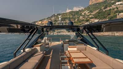 Top deck opened up