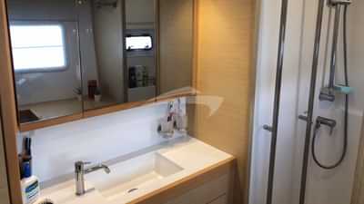 Master head and shower