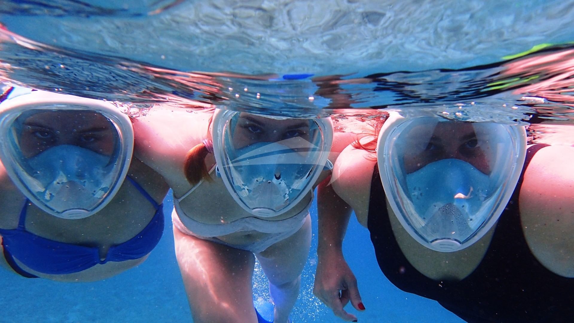 Love those full-face masks