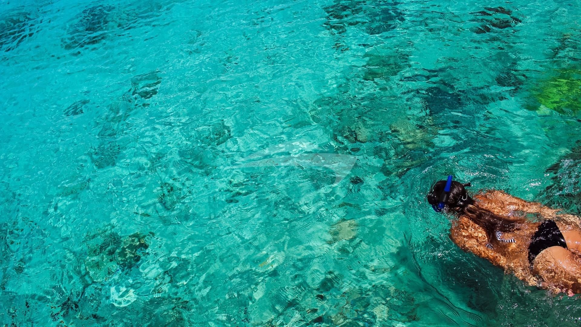 Go for a swim in gorgeous clear turquoise