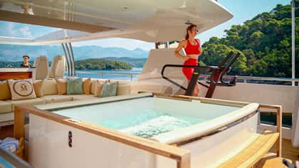 MIRAGE IV 40m motor yacht charter, photo 12