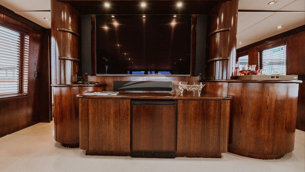 Main Salon Entertainment Center