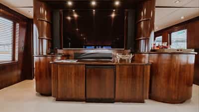Main Salon Entertainment Center