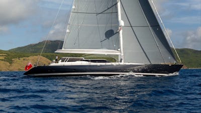 ADIANCE has nearly 1300 square meters of sail