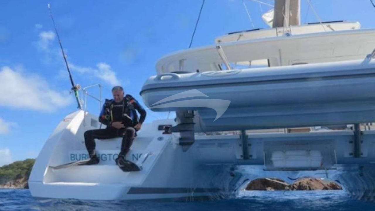 Activities off the stern