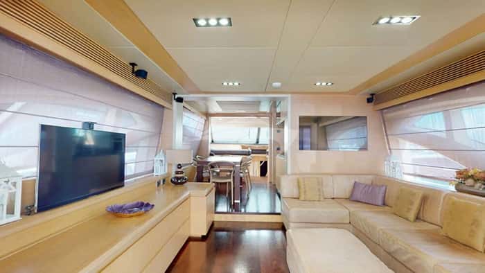 FOREVER ROSANNA 24m motor yacht charter, photo 5
