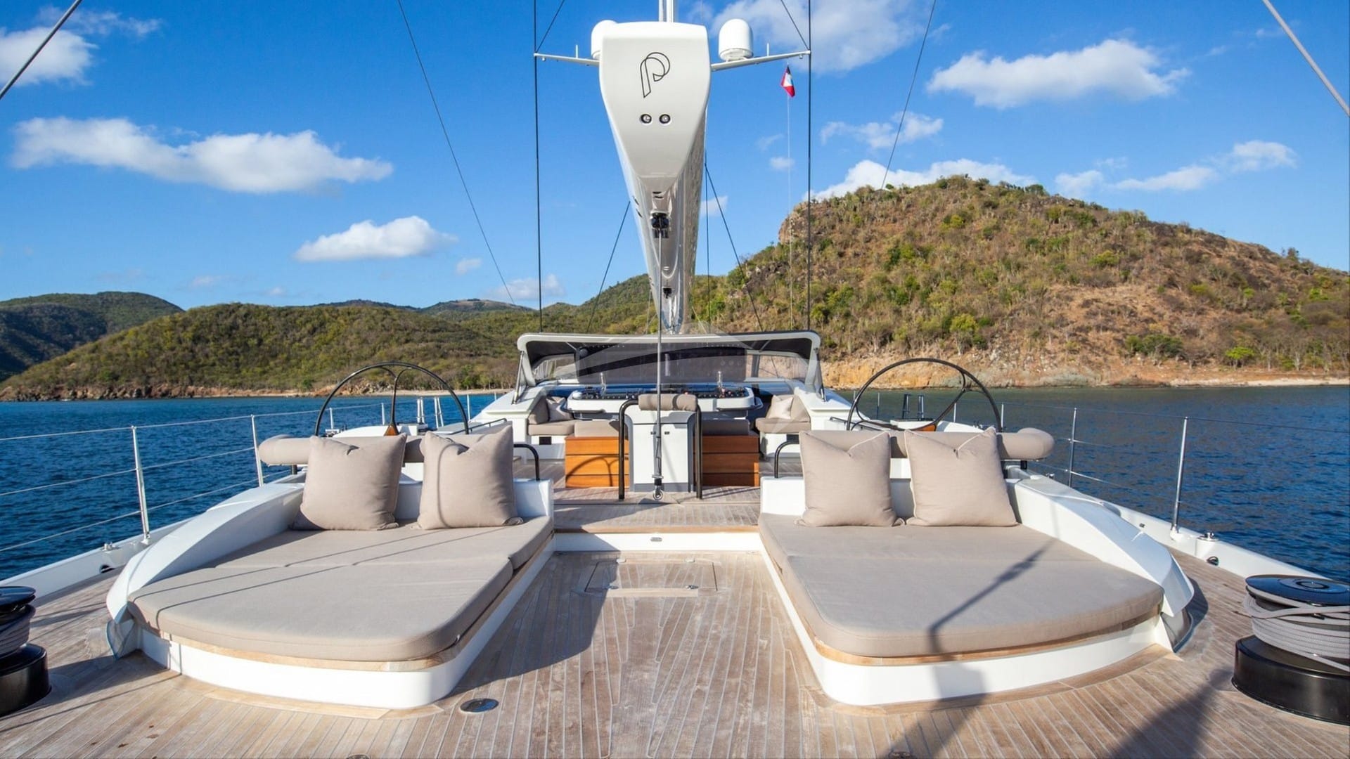 Sundeck and tanning beds