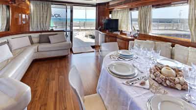 Salon and Dining