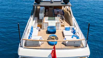 Fly deck aft