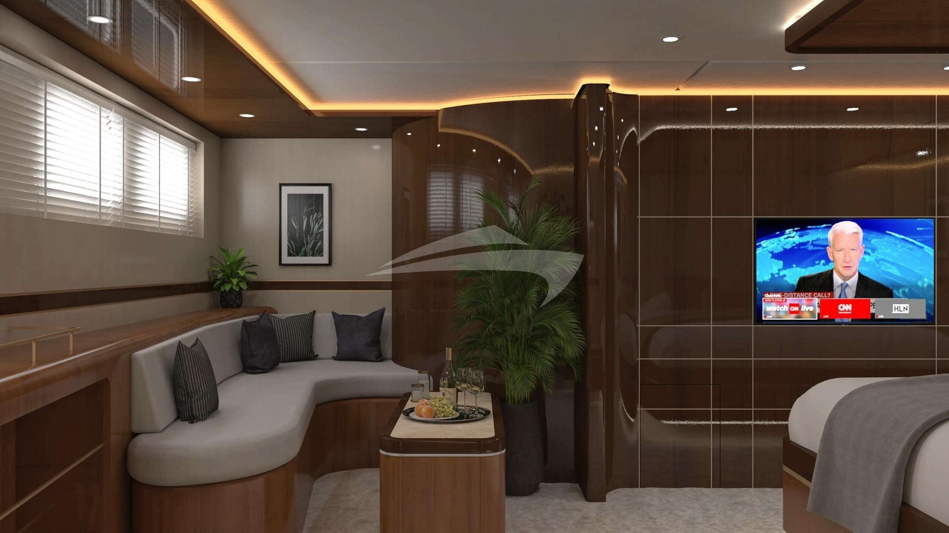 Master cabin's sofa