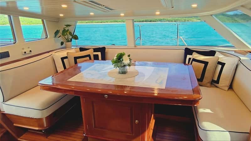 ABUNDANCE 32m sailing yacht charter, photo 8