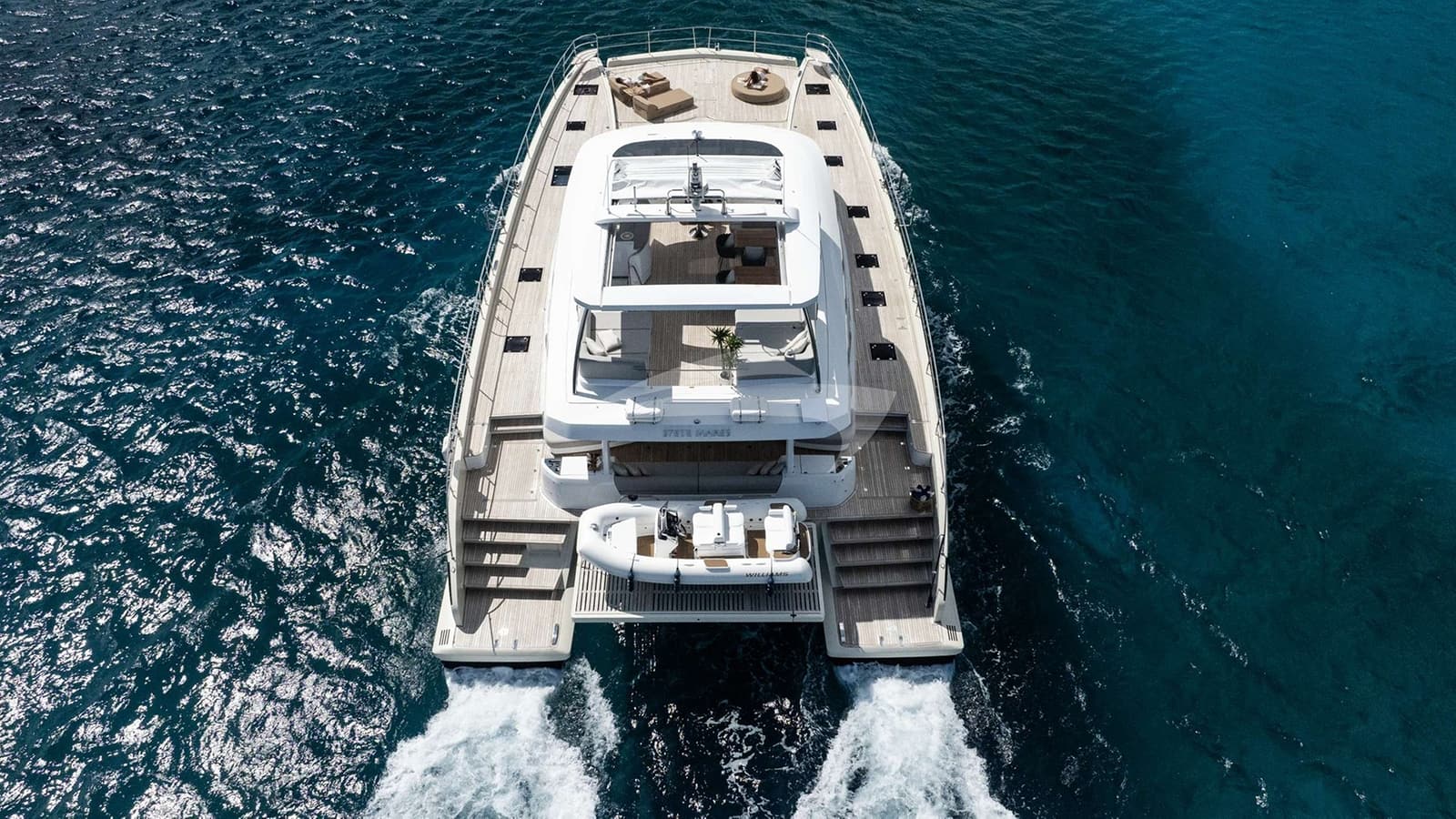 SIETE MARES, Aufnahme aus dem Yachtportfolio 16